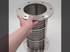Polstern Wedge Draht Bildschirm mit Draht Größe 2x3mm und Schlitz Öffnung 0,02mm-15mm